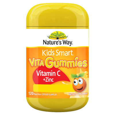 Nature's Way Kids Smart Vita Gummies Vitamin C + Zinc 120's