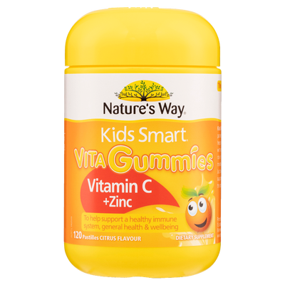 Nature's Way Kids Smart Vita Gummies Vitamin C + Zinc 120's