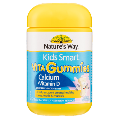 Nature's Way Kids Smart Vita Gummies Calcium + Vitamin D 120s