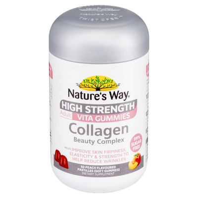 Nature's Way High Strength Adult Vita Gummies Collagen Beauty Complex 50's