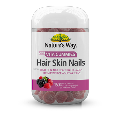 Nature's Way Adult Vita Gummies Hair Skin Nails 150