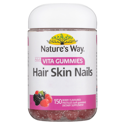 Nature's Way Adult Vita Gummies Hair Skin Nails 150