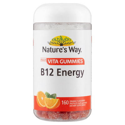 Nature's Way Adult Vita Gummies B12 Energy 160's