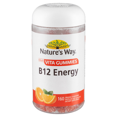 Nature's Way Adult Vita Gummies B12 Energy 160's