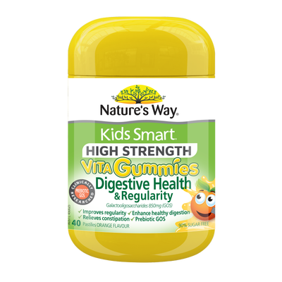 Natures Way Kids Smart High Strength Vita Gummies Digestive Health & Regularity