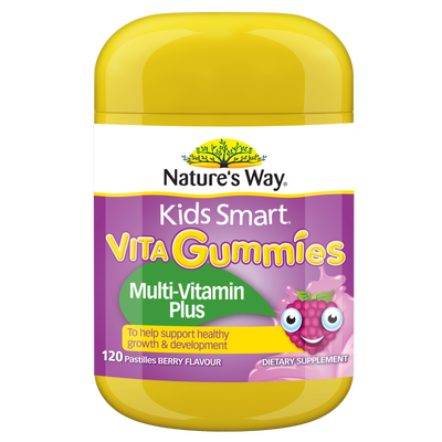 Nature's Way Kids Smart Vita Gummies Multi-Vitamin Plus 120's